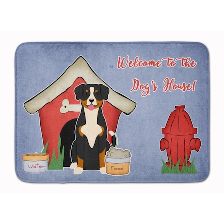 Carolines Treasures Dog House Collection Entlebucher Machine Washable Memory Foam Mat BB2792RUG